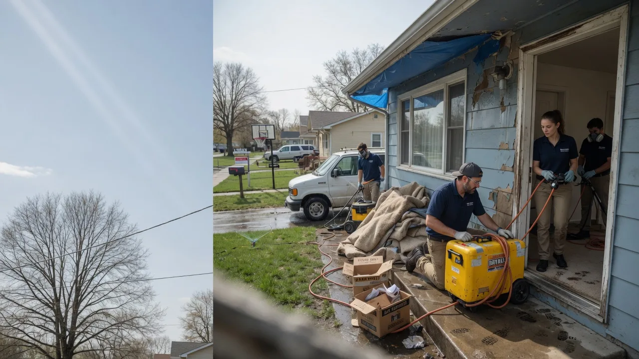 Basement Flood Cleanup in Brookeville, MD near me